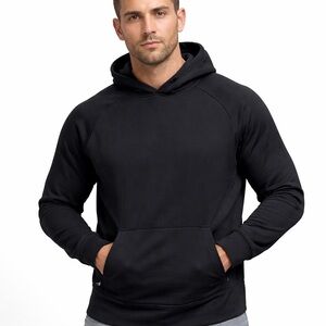 Bylt Premium Basics Elite+ Drop Cut Pullover Hoodie Black Size Large Excellent